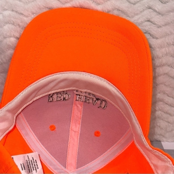 REDHEAD Orange RED HEAD Since 1856 Adjustable Baseball Cap Hat Unisex Adult - Picture 7 of 10